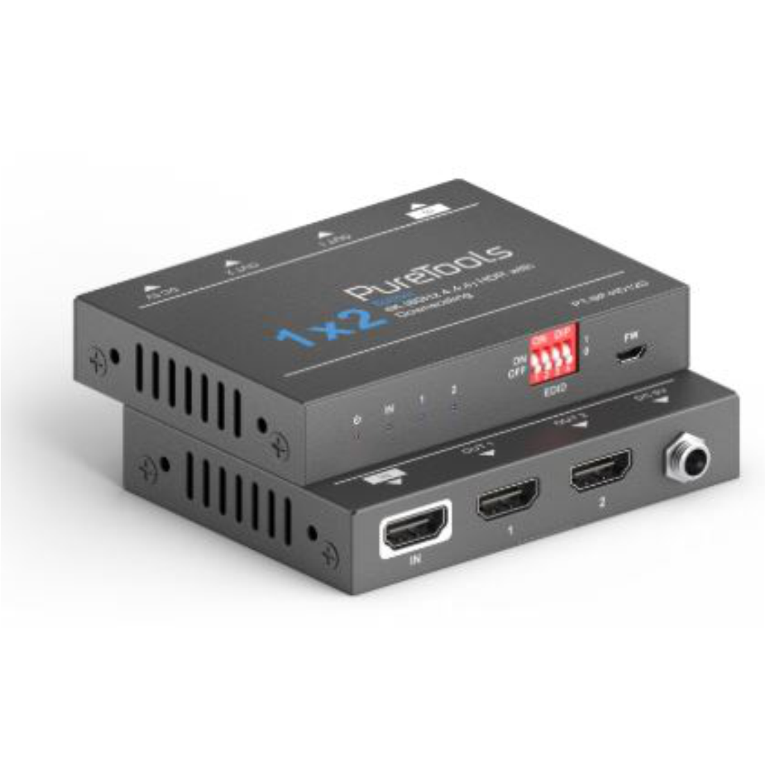 Распределитель (сплиттер) PureLink PT-SP-HD12D, 1:2 HDMI, Down-scaling  4K на FHD